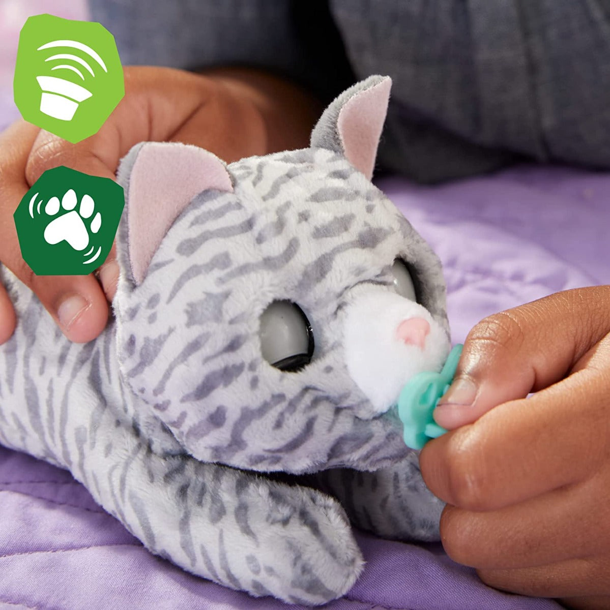 Buy FurReal Newborns Kitty Interactive Animatronic Plush Toy | Yallatoys.com
