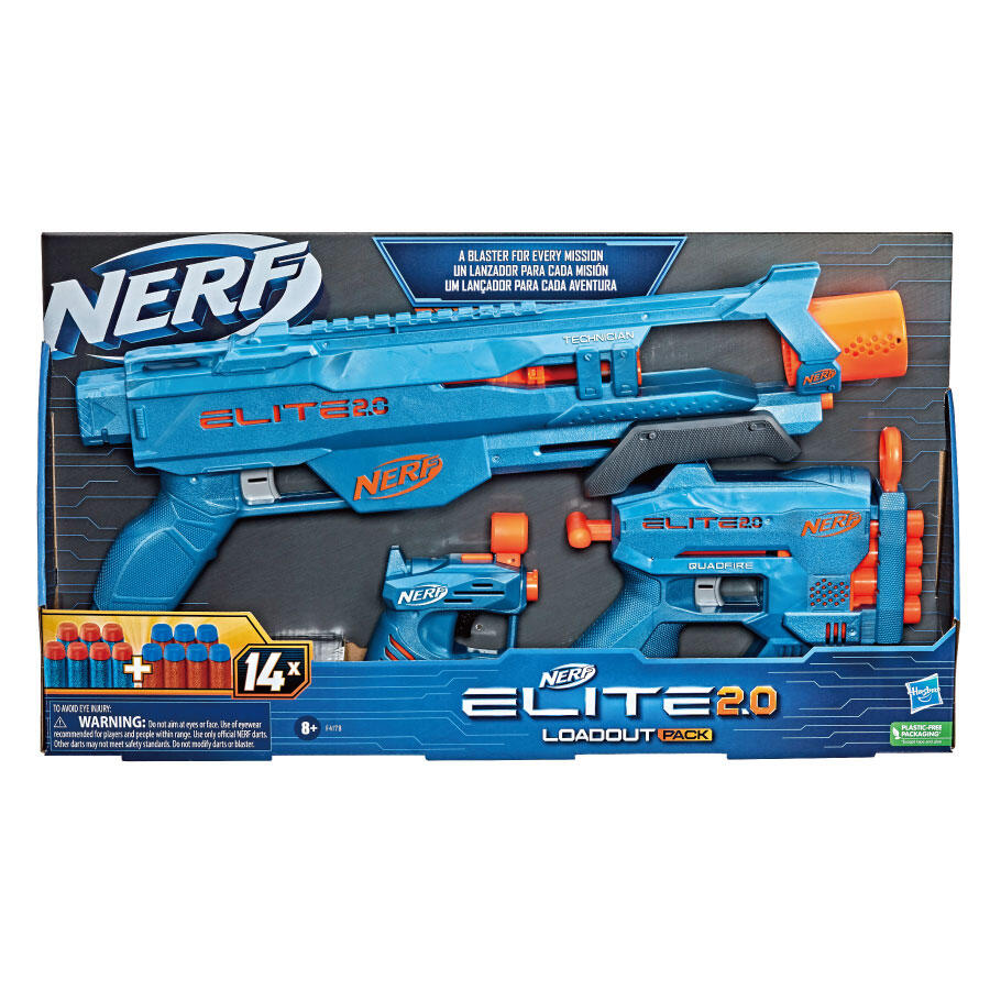 Buy Nerf Elite 2.0 Loadout 3 Blaster Pack | Yallatoys.com