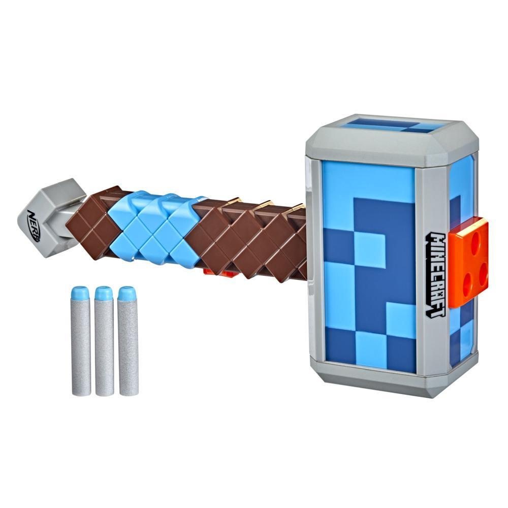 Buy Nerf Minecraft Stormlander Dart Blasting Hammer | Yallatoys.com