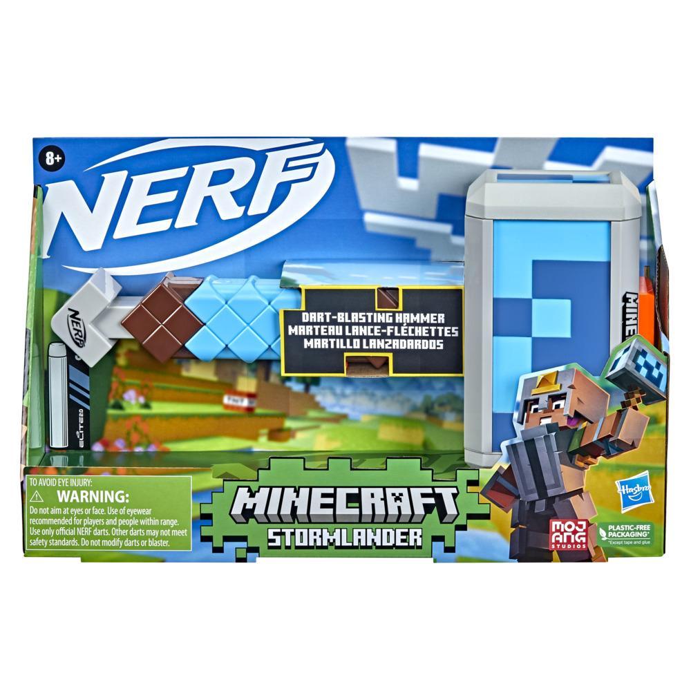 Buy Nerf Minecraft Stormlander Dart Blasting Hammer | Yallatoys.com