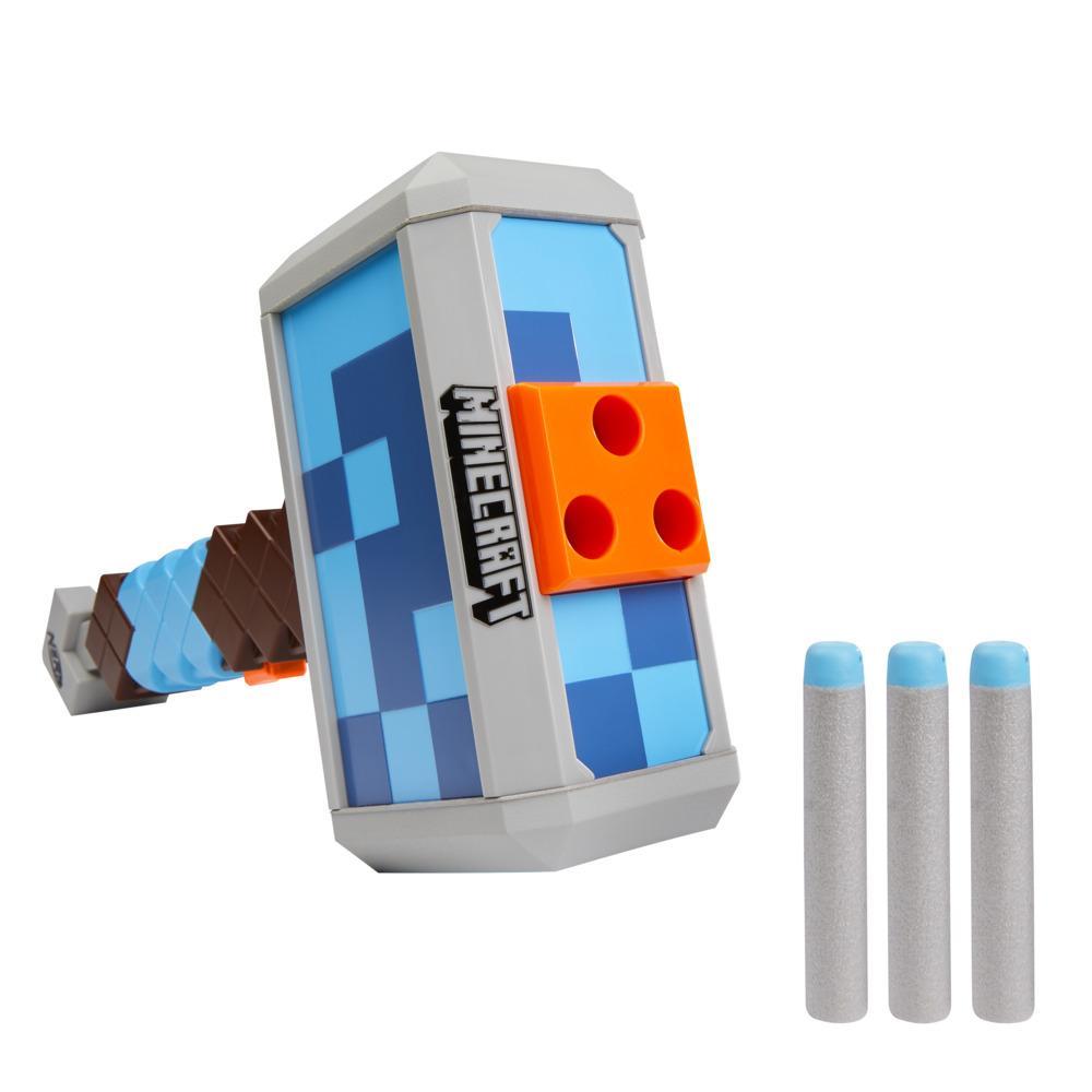 Buy Nerf Minecraft Stormlander Dart Blasting Hammer | Yallatoys.com