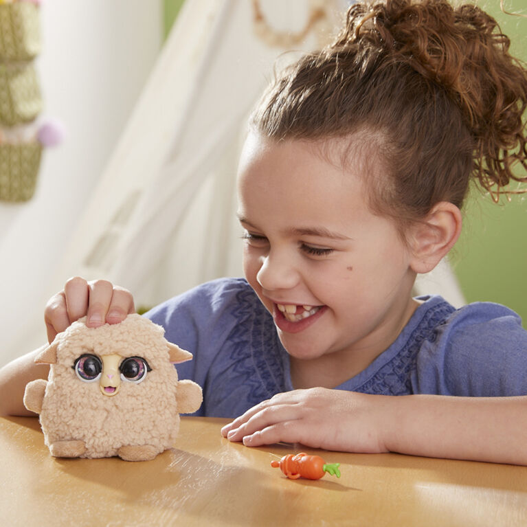 Buy FurReal Fuzzalots Lamb Interactive Animatronic Color Change Toy | Yallatoys.com