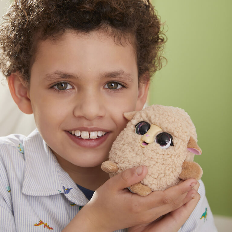 Buy FurReal Fuzzalots Lamb Interactive Animatronic Color Change Toy | Yallatoys.com