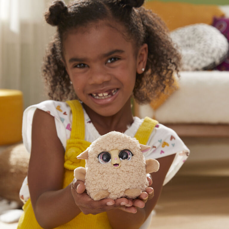 Buy FurReal Fuzzalots Lamb Interactive Animatronic Color Change Toy | Yallatoys.com