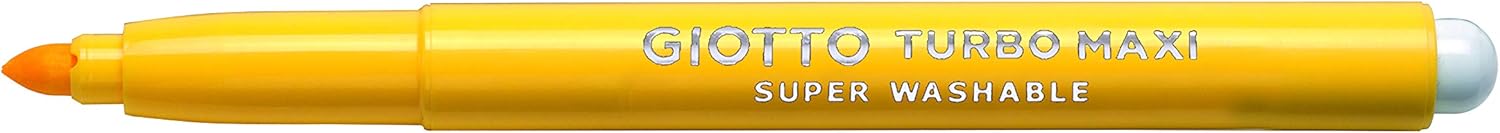 Buy Giotto Turbo Maxi Felt Tip Marker Jumbo Set Of 6pcs | Yallatoys.com