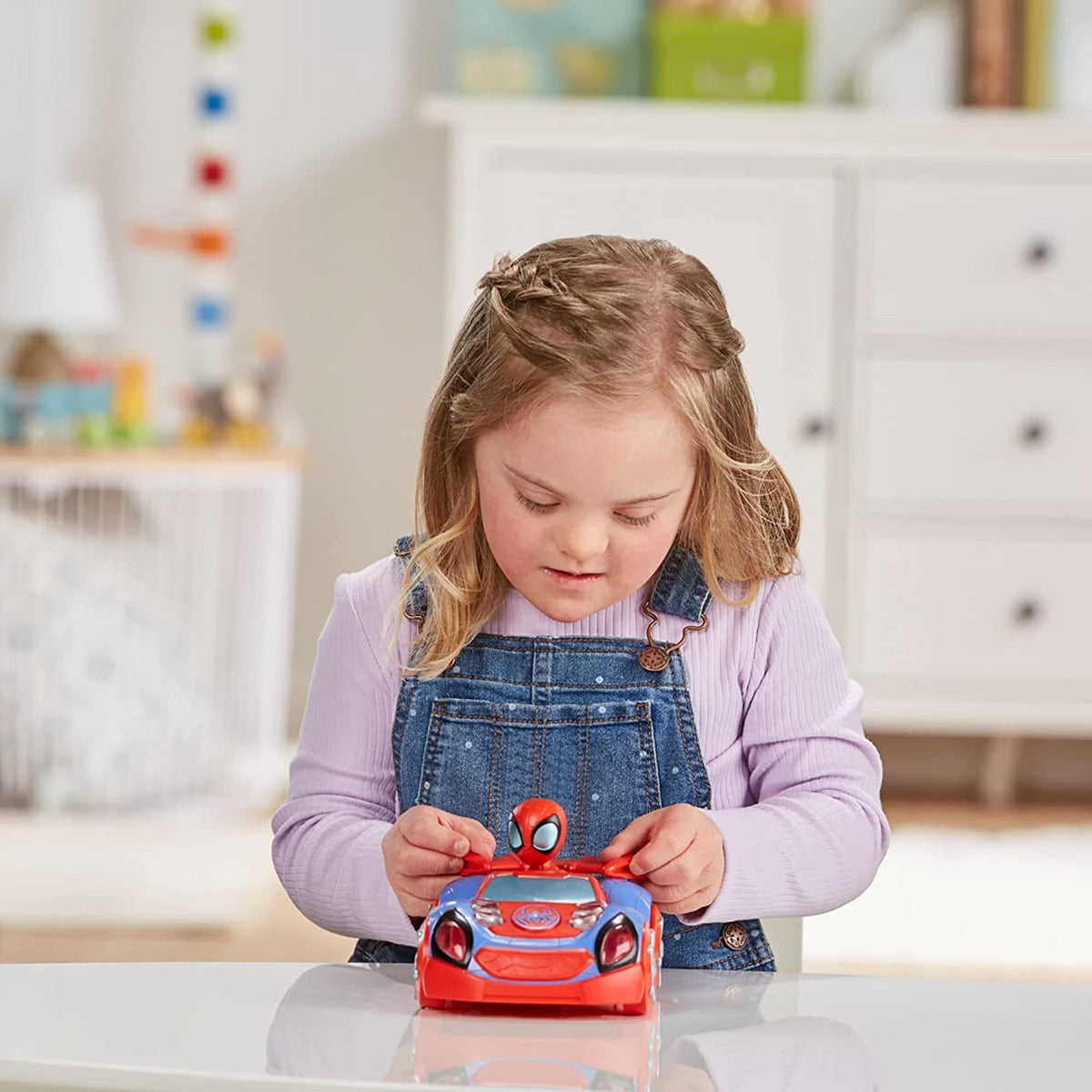 Buy Spider Man Marvel Spidey and His Amazing Friends Glow Tech Web Crawler Vehicle | Yallatoys.com