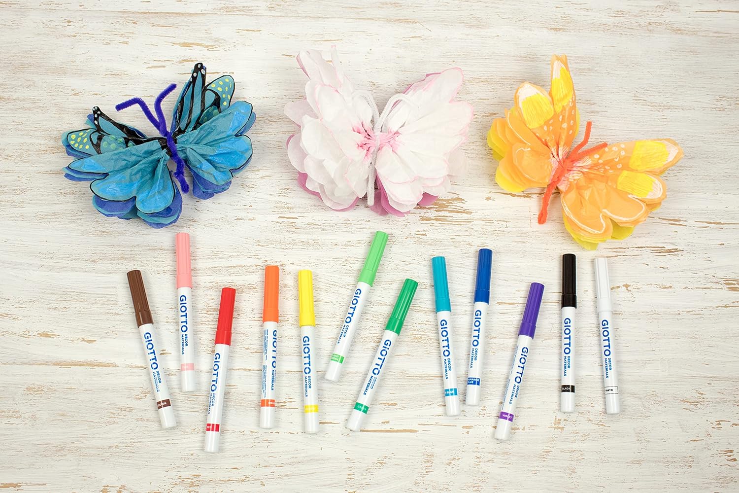 Buy Giotto Decor Materials Felt Marker Multi Surface Set Of 12 | Yallatoys.com