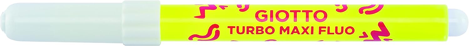 Buy Giotto Turbo Maxi Felt Tip Marker Jumbo Fluo Set Of 8pcs | Yallatoys.com