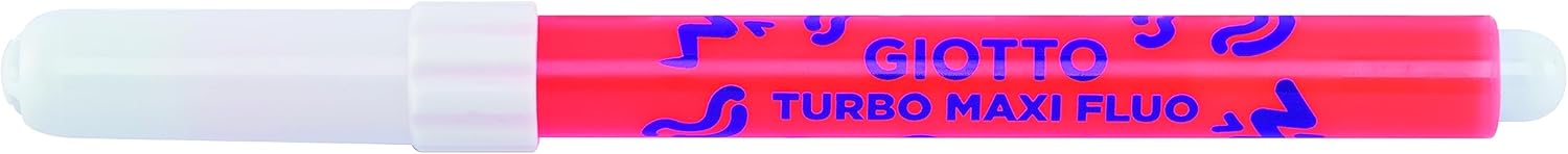 Buy Giotto Turbo Maxi Felt Tip Marker Jumbo Fluo Set Of 8pcs | Yallatoys.com