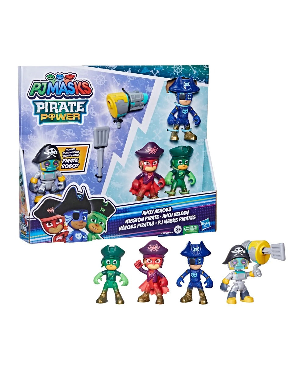 Buy PJ Masks Pirate Power Heroes Action Figure Set | Yallatoys.com
