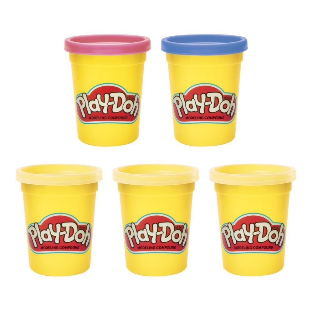 Buy Playdoh Color Me Happy 5 Pack with 3 Emoji Inspired Cans | Yallatoys.com