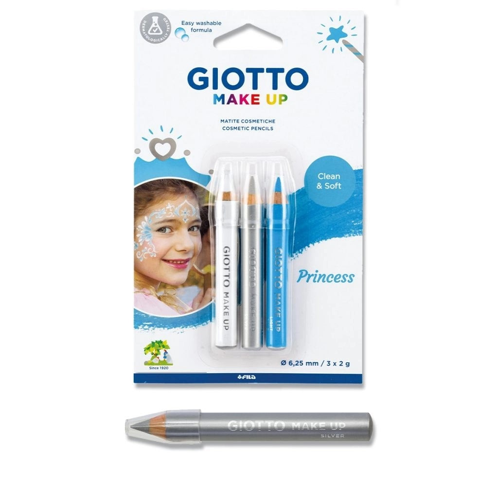 Buy Giotto Face Paint Pencil Make Up Cosmetic Set Of 3pcs | Yallatoys.com