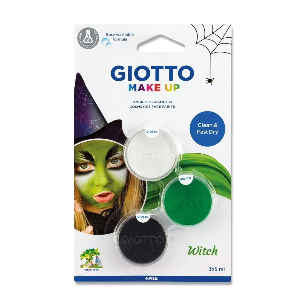 Buy Giotto Face Paint Pan Make Up Colors Pack Of 6pcs | Yallatoys.com