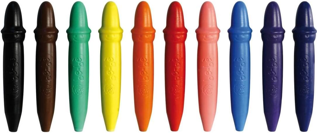 Buy Giotto Be-be Wax Crayon Set Of 10 | Yallatoys.com