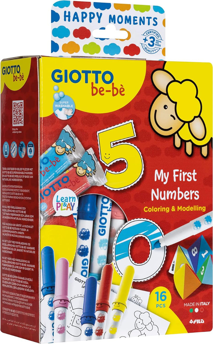 Buy Giotto Be-be Creative Set My First Numbers | Yallatoys.com
