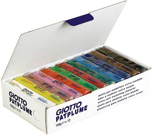 Buy Giotto Patplume Plastilina Package 12x150g (Sold Separately Subject To Availability) | Yallatoys.com