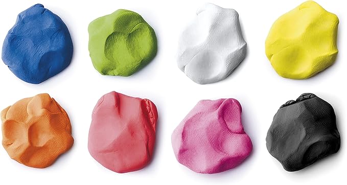 Buy Giotto Plastilina Patplume 8x33g Fluo (Sold Separately Subject To Availability) | Yallatoys.com