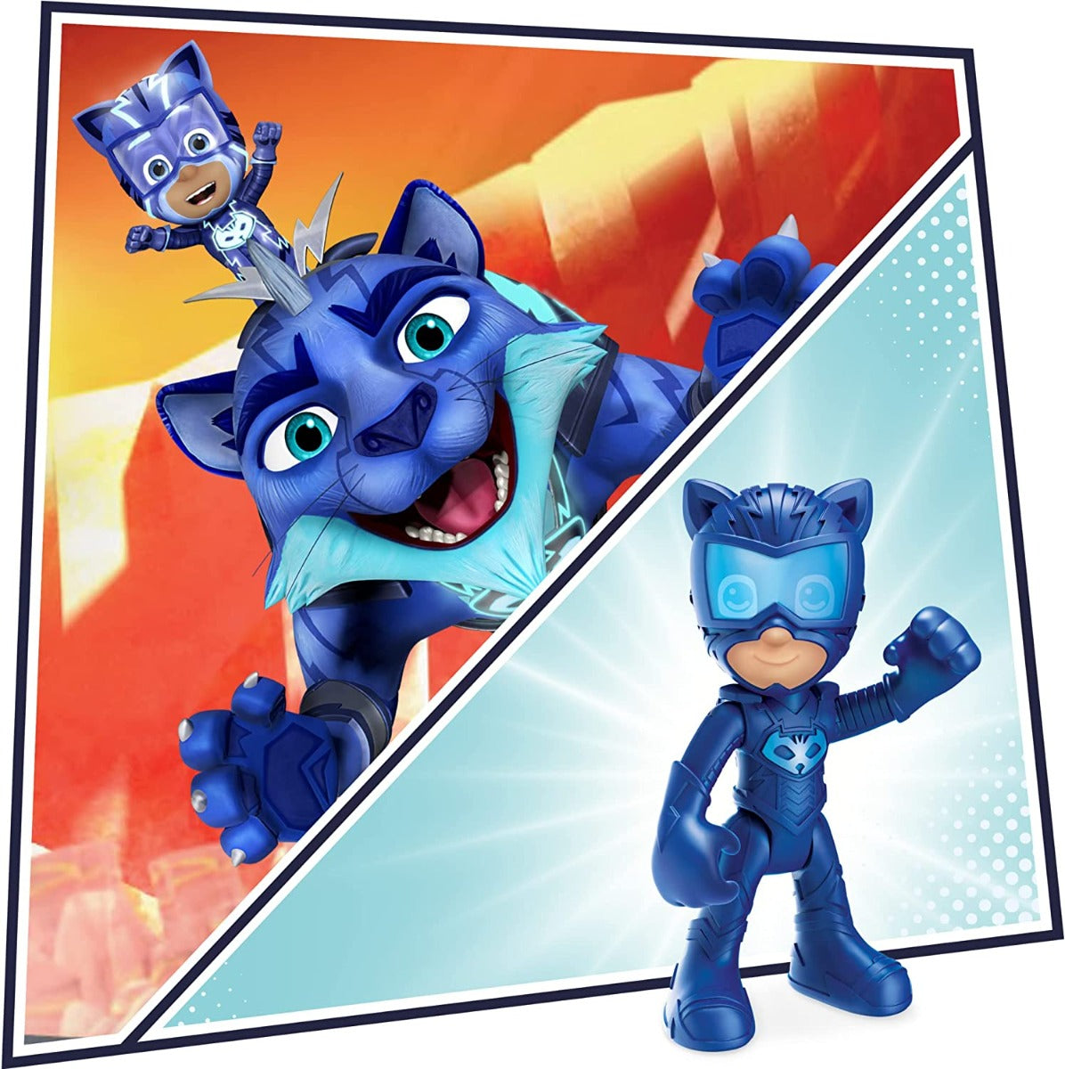 Buy PJ Masks Animal Power Hero Animal Trio Playset with 3 Toy Cars and Action Figures | Yallatoys.com