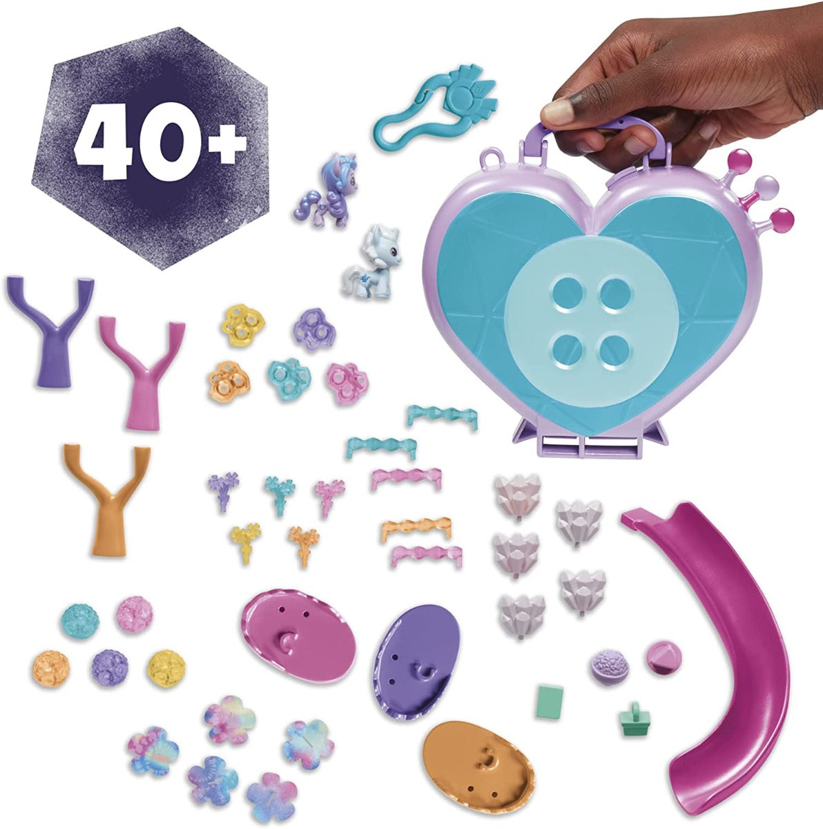 Buy My Little Pony Mini World Magic Compact Creation Bridlewood Forest Playset with Pony | Yallatoys.com