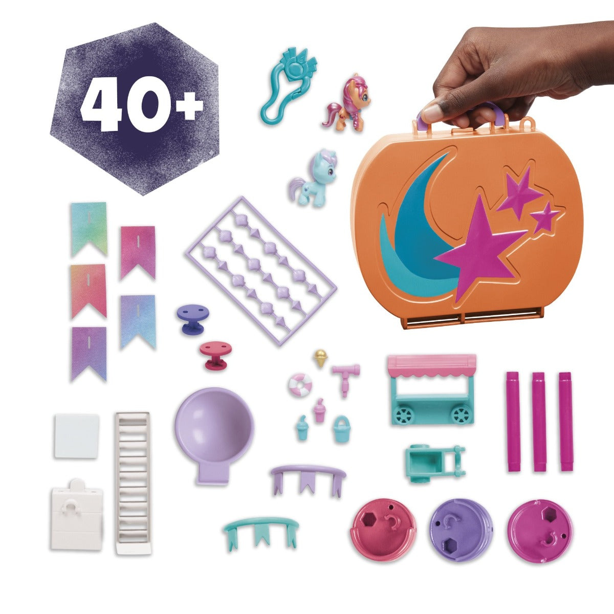 Buy My Little Pony Mini World Magic Compact Creation Maretime Bay Portable Playset with Pony | Yallatoys.com