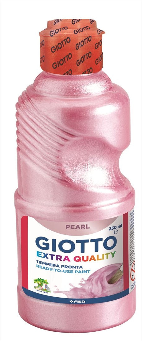 Buy Giotto Tempera School Paint Extra Quality Pearl Magenta 250ml | Yallatoys.com