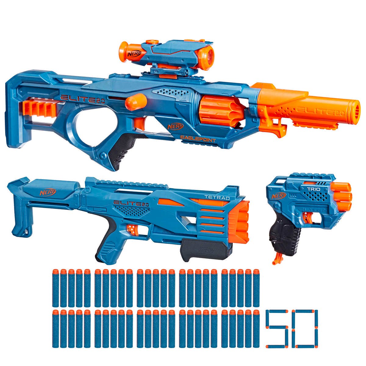 Buy Nerf Elite 2.0 Ultimate Blaster 3 Pack | Yallatoys.com