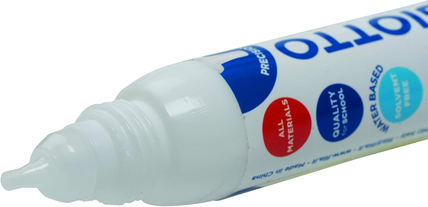 Buy Giotto Vinilik Duo White Glue Multipurpose Double Side 35ml | Yallatoys.com