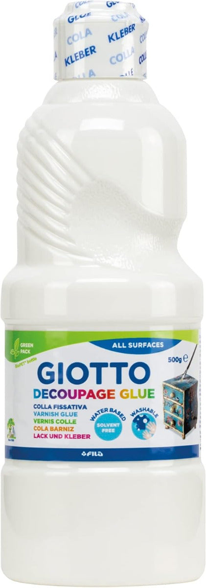 Buy Giotto Gelik Glue Decoupage Bottle 500g | Yallatoys.com
