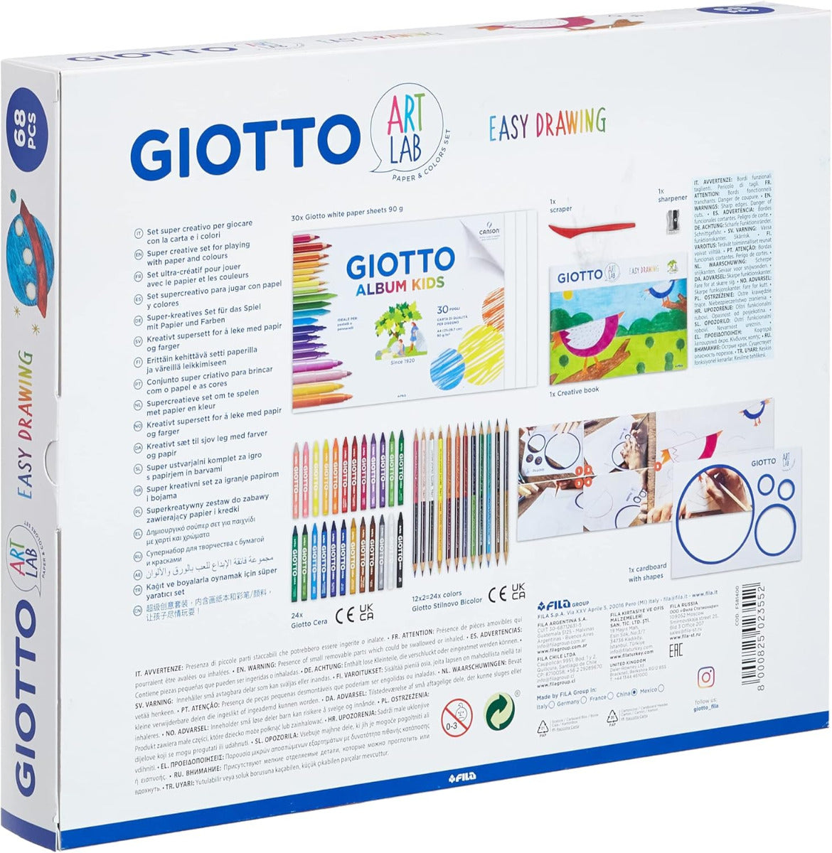 Buy Giotto Art Lab Easy Drawing | Yallatoys.com
