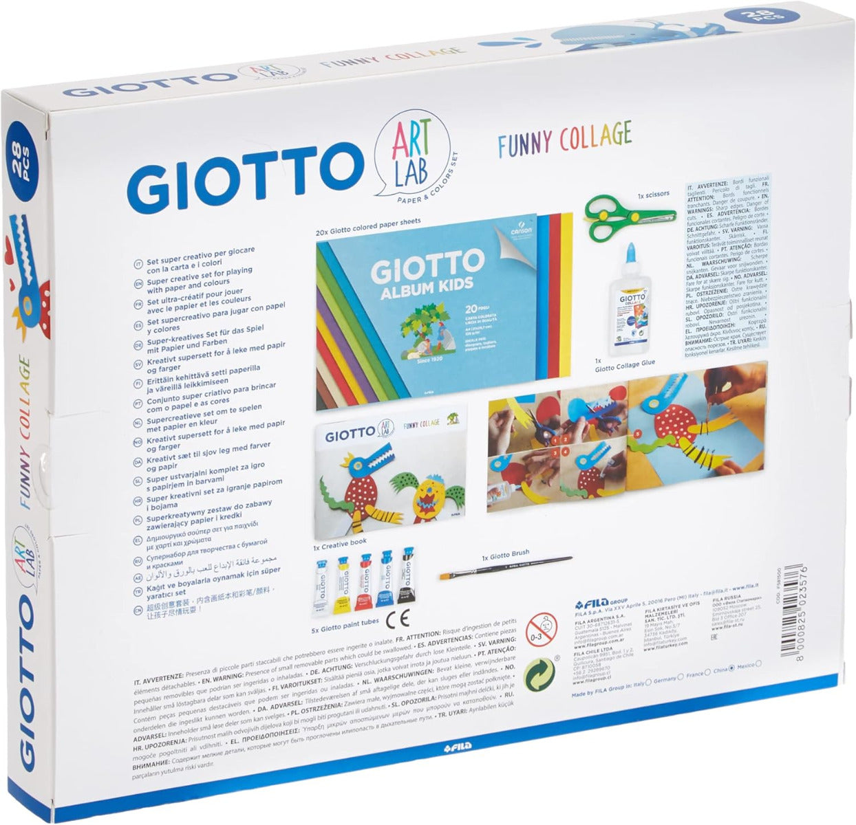 Buy Giotto Art Lab Funny Collage | Yallatoys.com