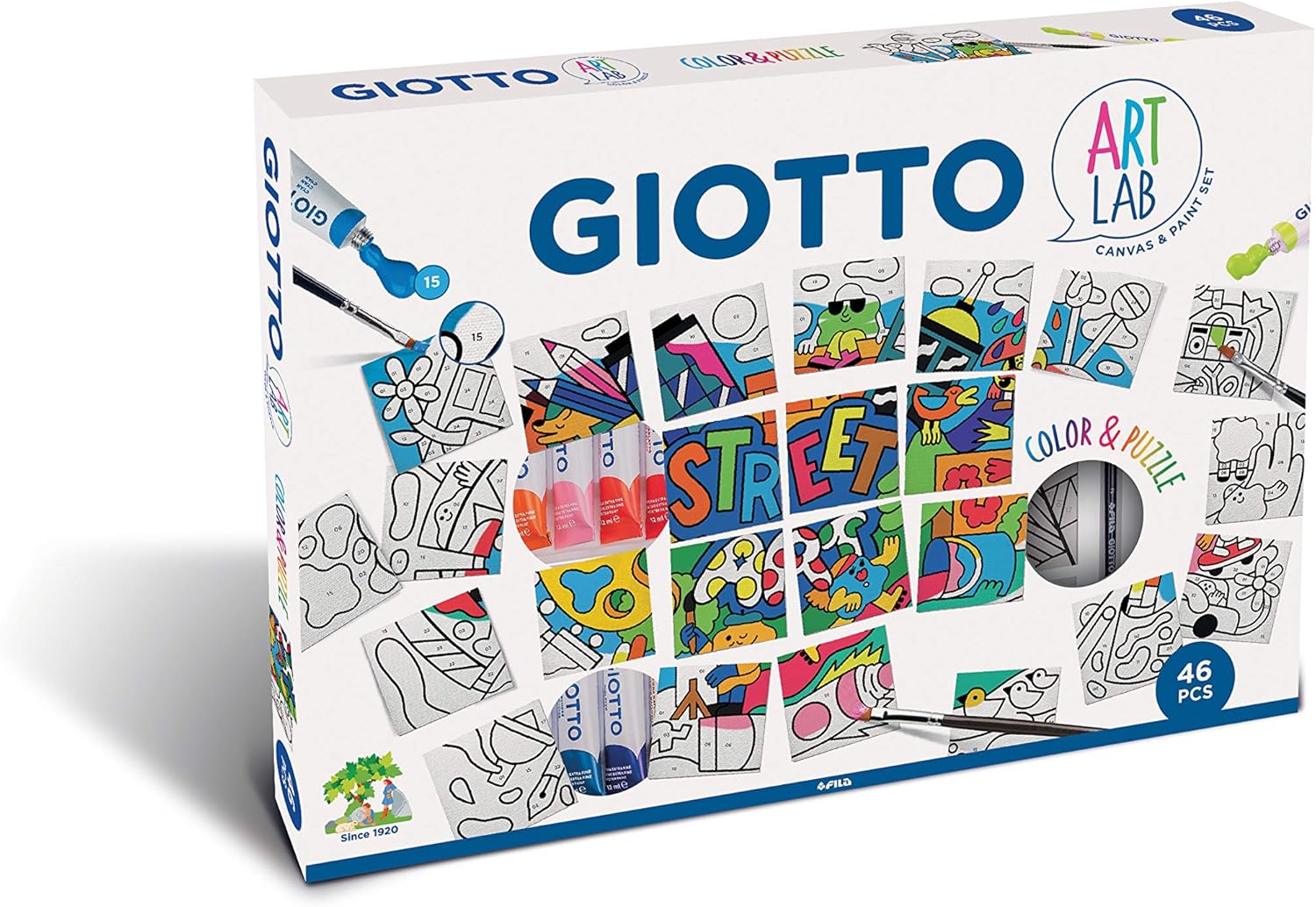 Buy Giotto Art Lab Color & Puzzle | Yallatoys.com