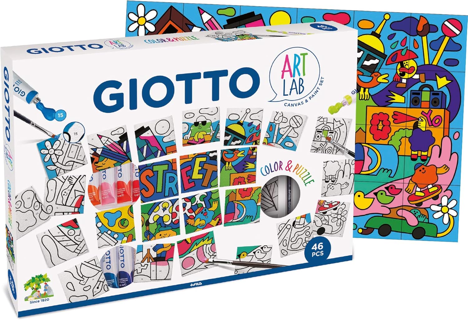 Buy Giotto Art Lab Color & Puzzle | Yallatoys.com