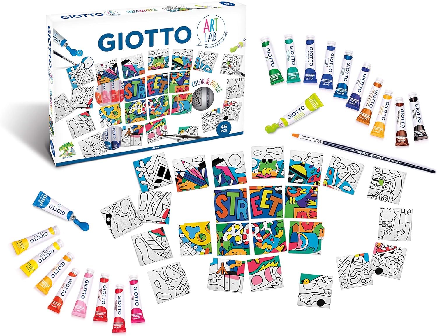 Buy Giotto Art Lab Color & Puzzle | Yallatoys.com