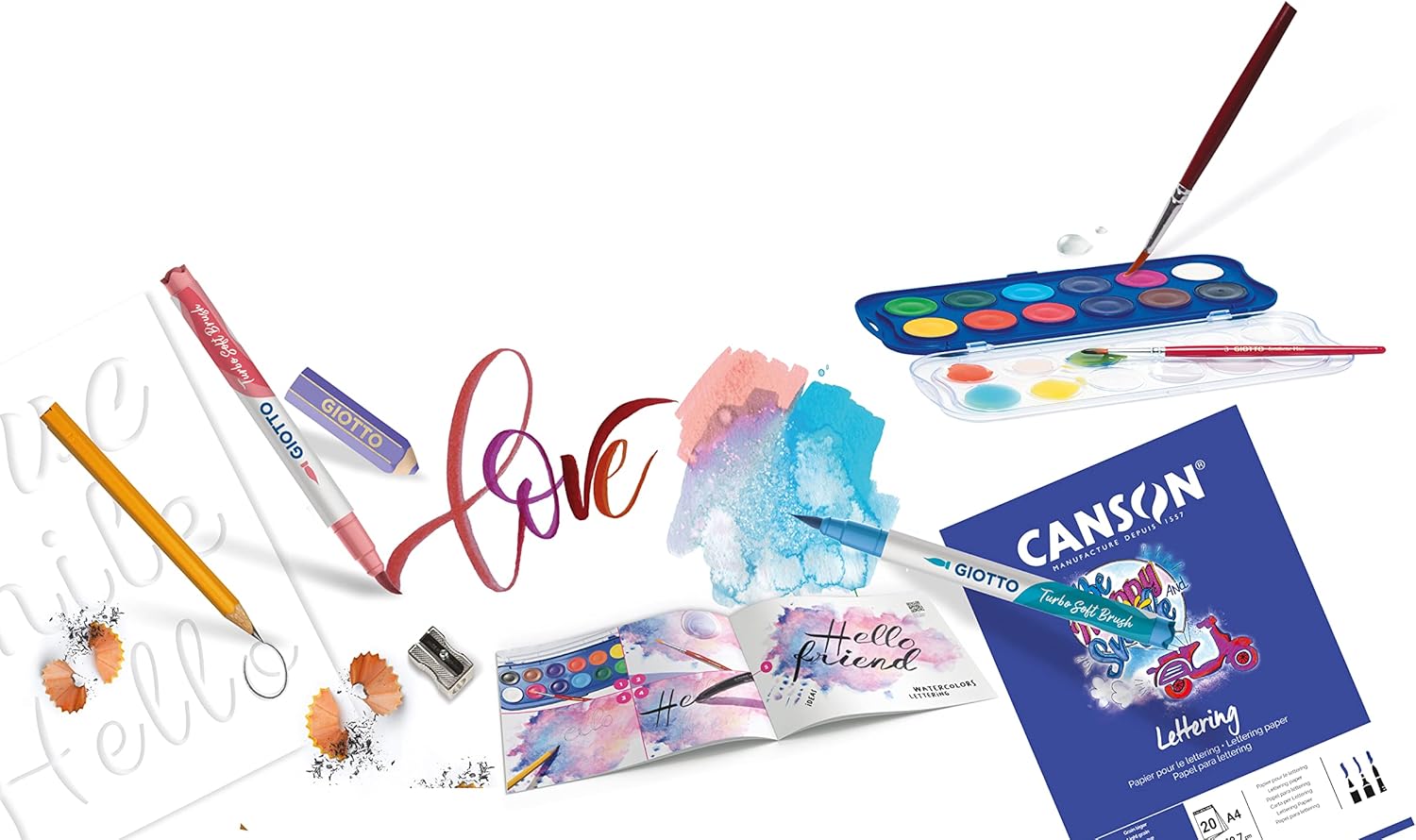 Buy Giotto Art Lab Lettering | Yallatoys.com
