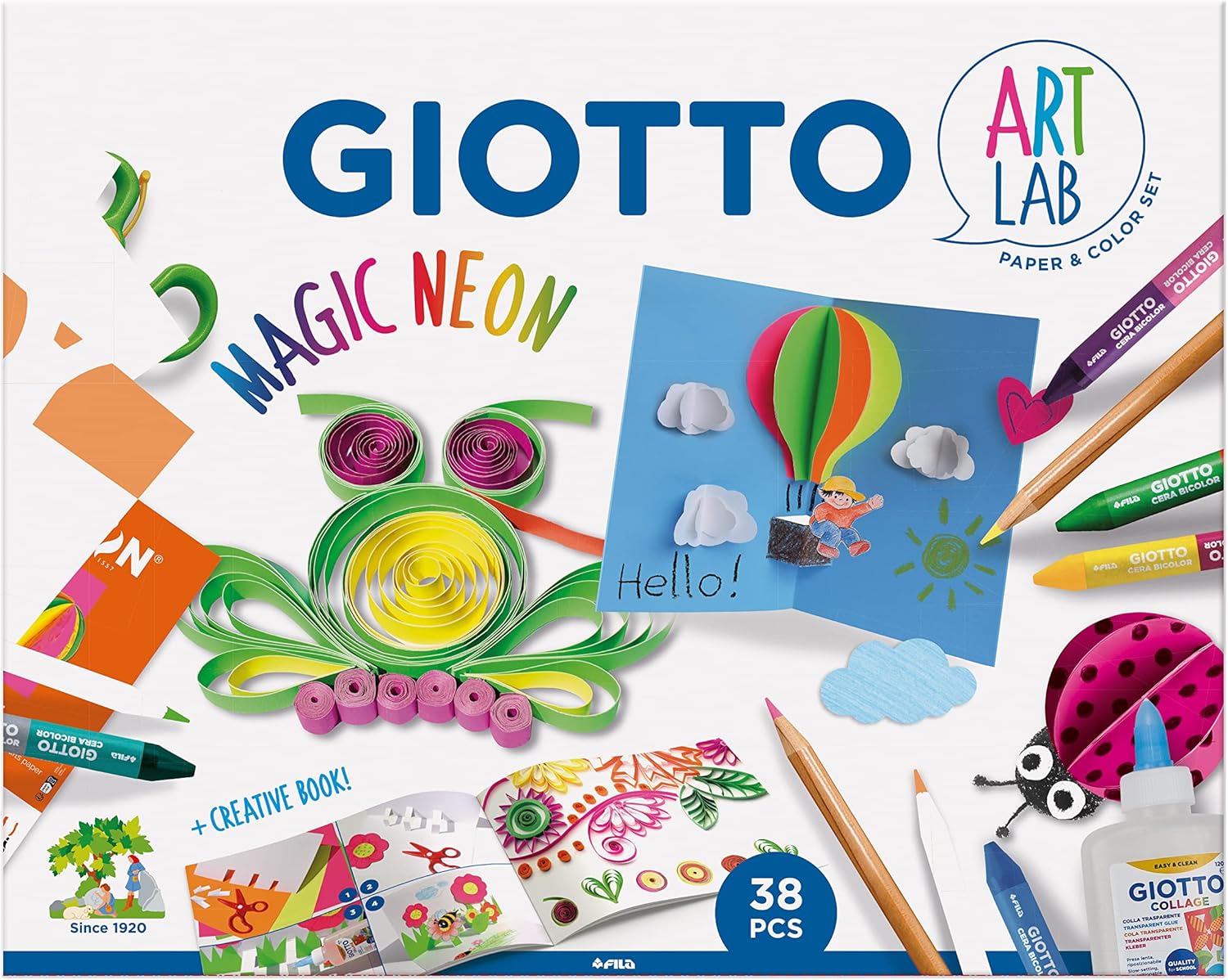 Buy Giotto Art Lab Magic Neon | Yallatoys.com