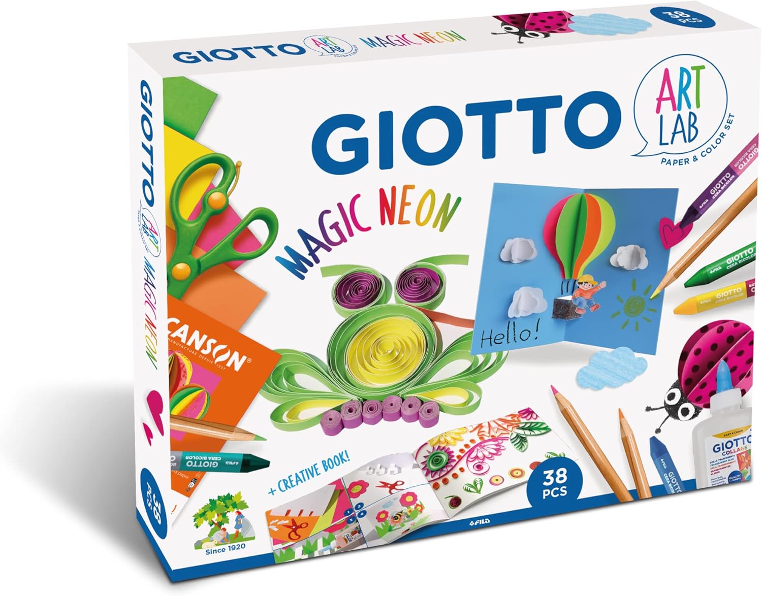Buy Giotto Art Lab Magic Neon | Yallatoys.com