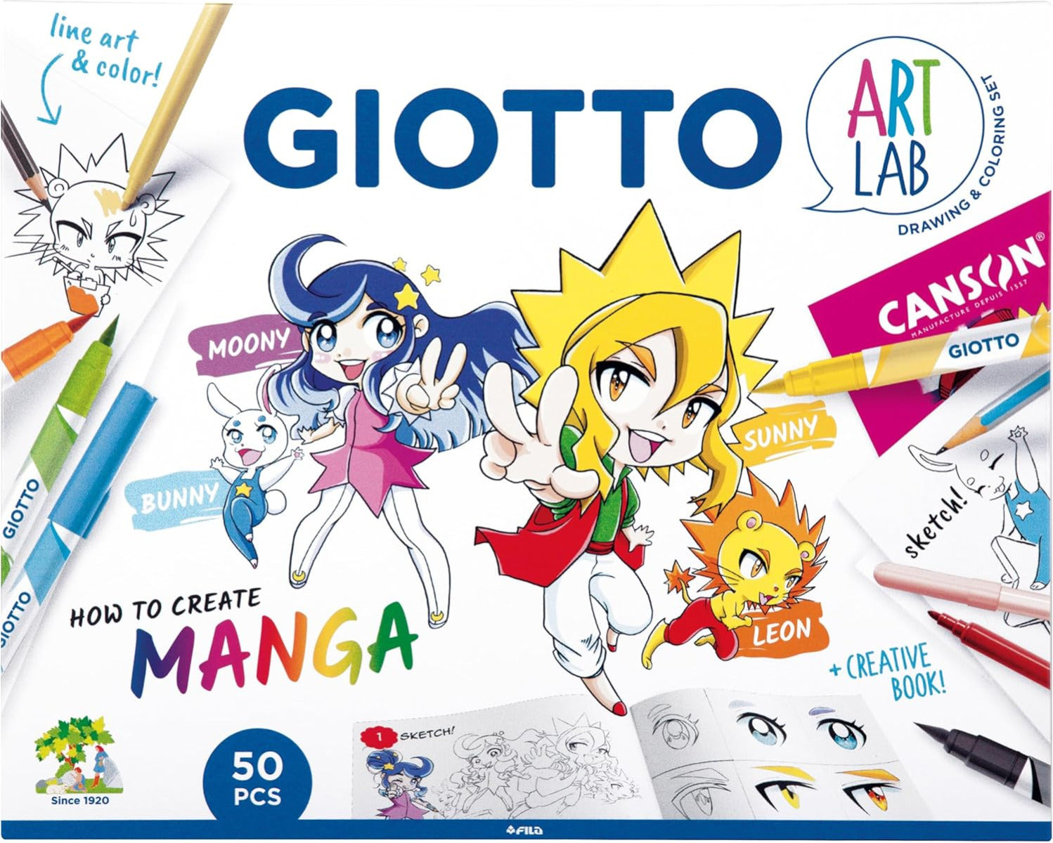 Buy Giotto Art Lab Manga | Yallatoys.com