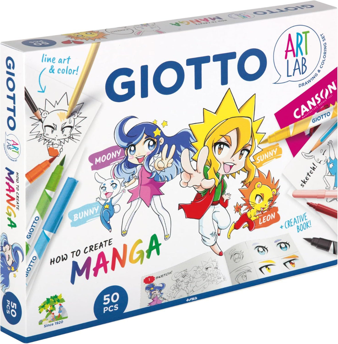 Buy Giotto Art Lab Manga | Yallatoys.com