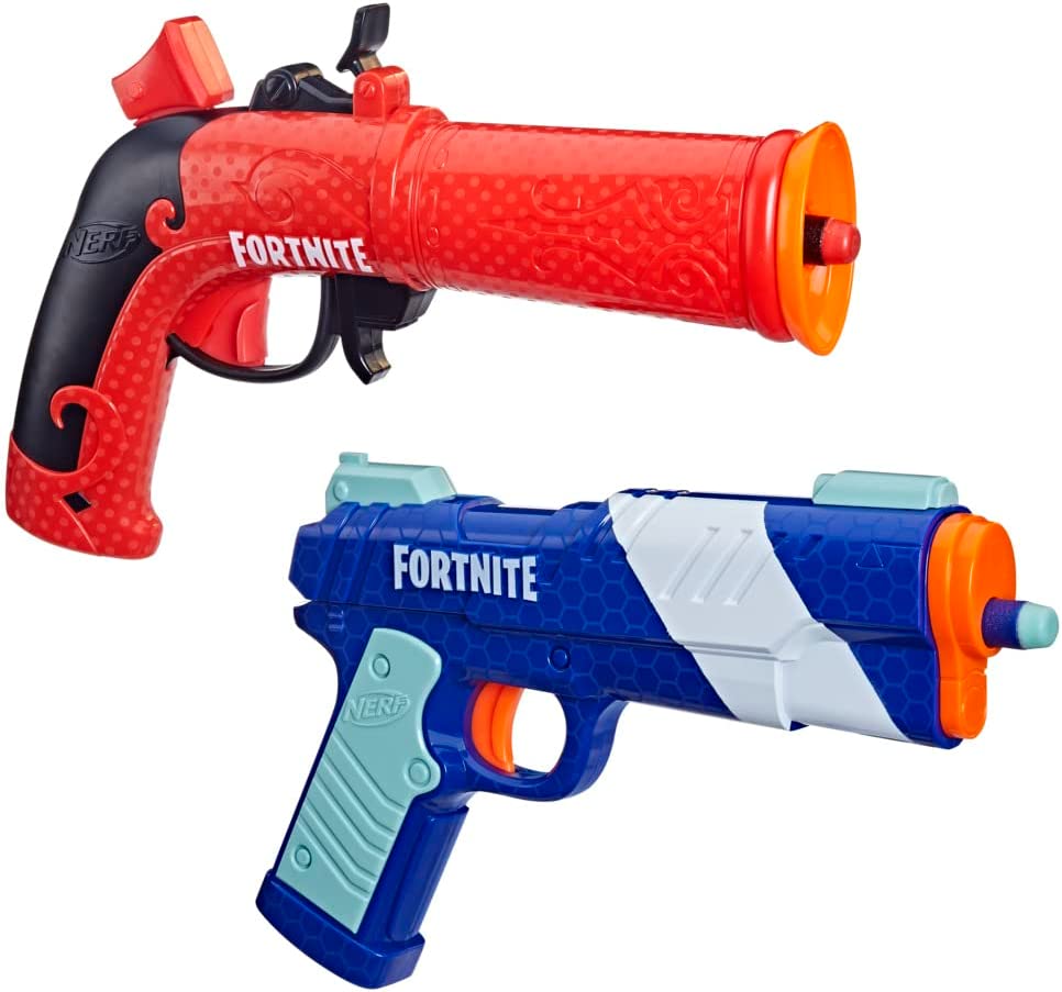 Buy Nerf Fortnite Dual Pack Includes 2 Fortnite Blasters and 6 Nerf Elite Darts | Yallatoys.com