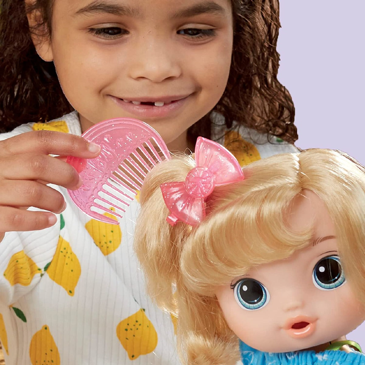Buy Baby Alive Fruity Sips Doll Apple Pretend Juicer Baby Doll Set | Yallatoys.com