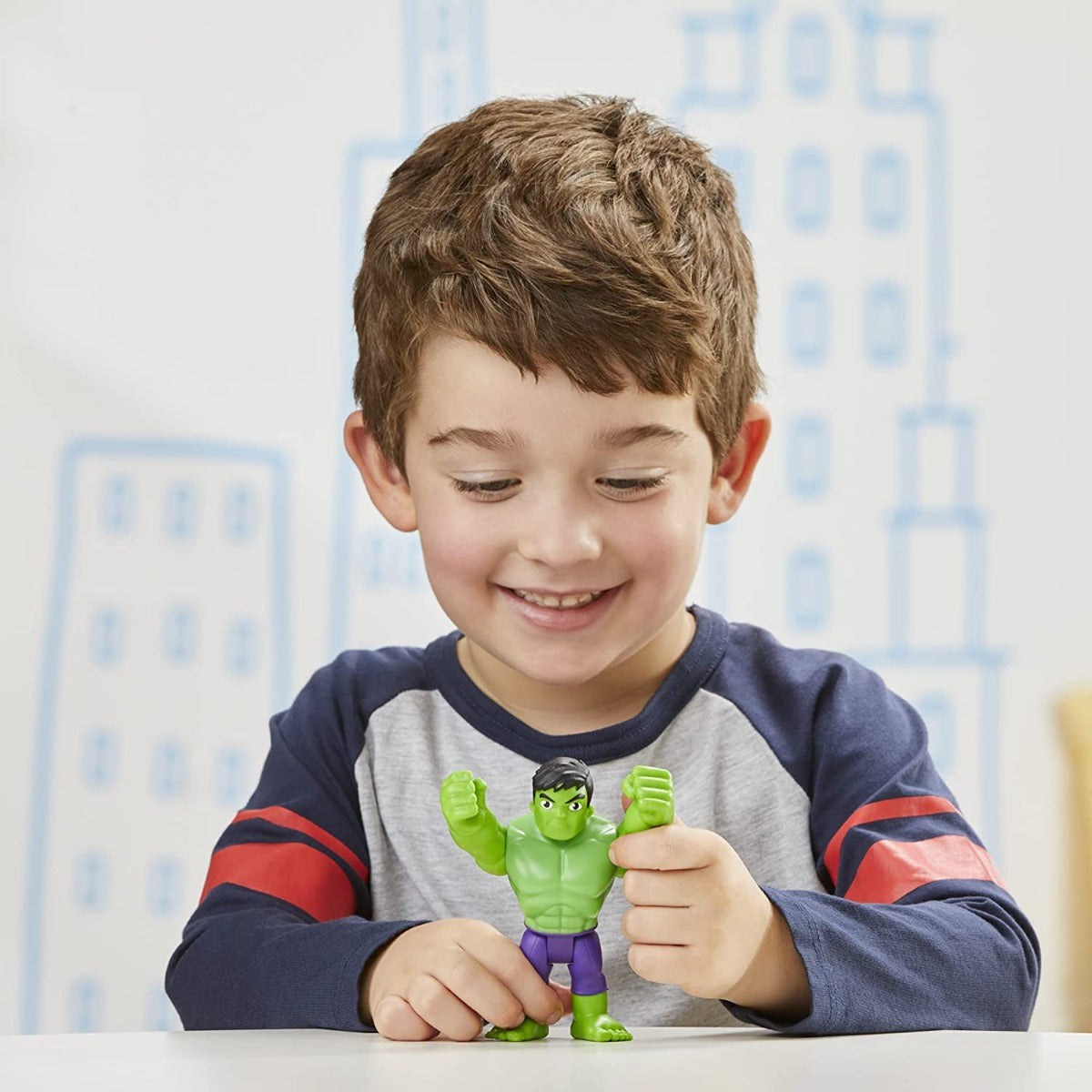 Buy Spidey and His Amazing Friends Marvel Hulk 4inch Hero Figure | Yallatoys.com