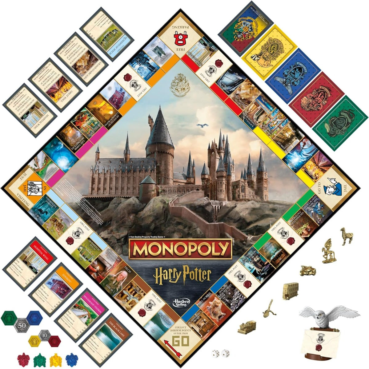 Buy Monopoly harry potter edition board game | Yallatoys.com