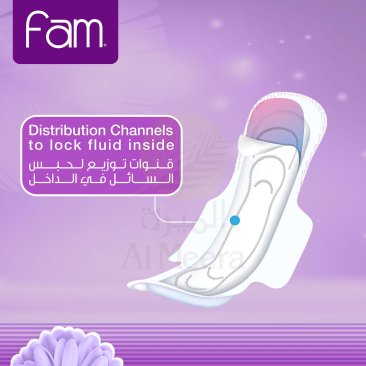Fam Maxi Wings Super Eco Pack 30 Pads Fam Yallatoys
