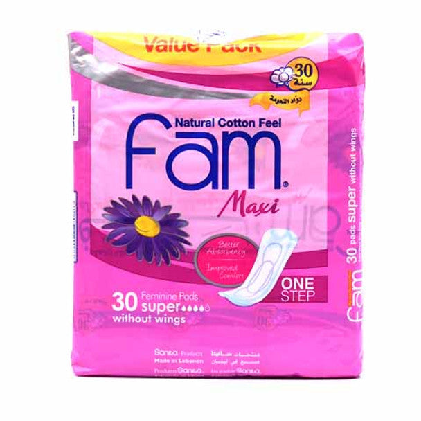 Fam Maxi Eco (3 X 10) Pads Fam Yallatoys