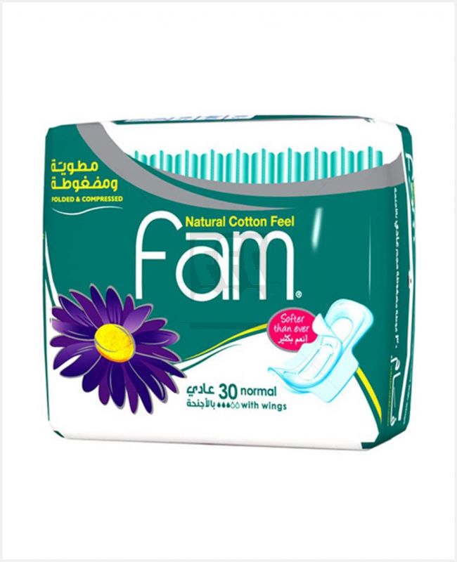 Fam TriFold Normal Eco 30 Pads Fam Yallatoys