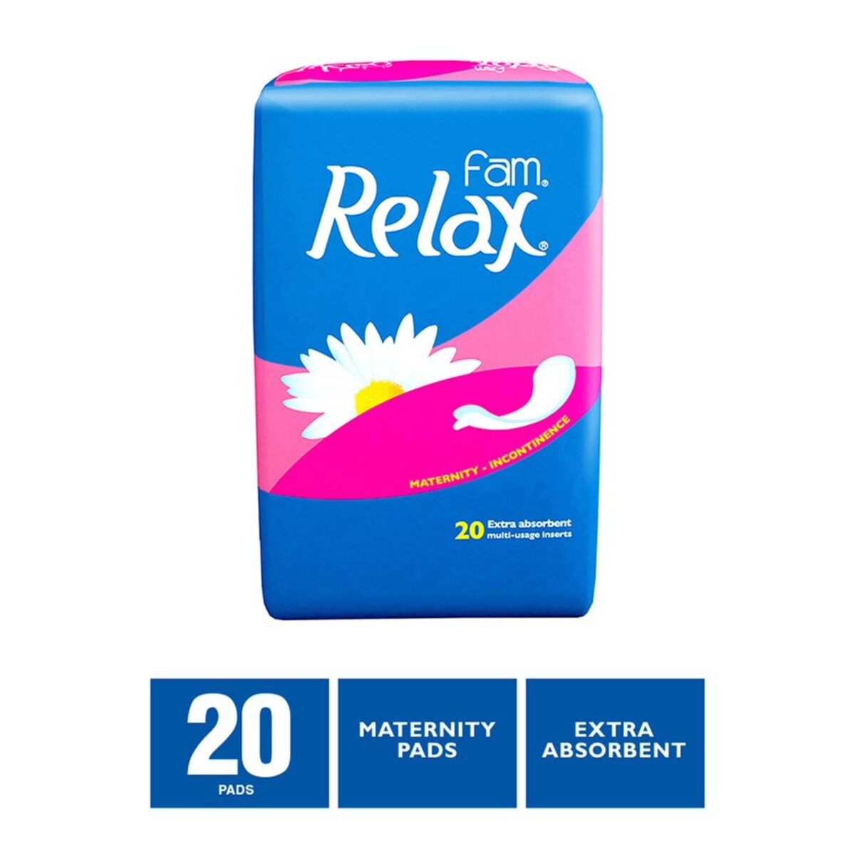 Fam Relax Femn 20 Pads Fam Yallatoys