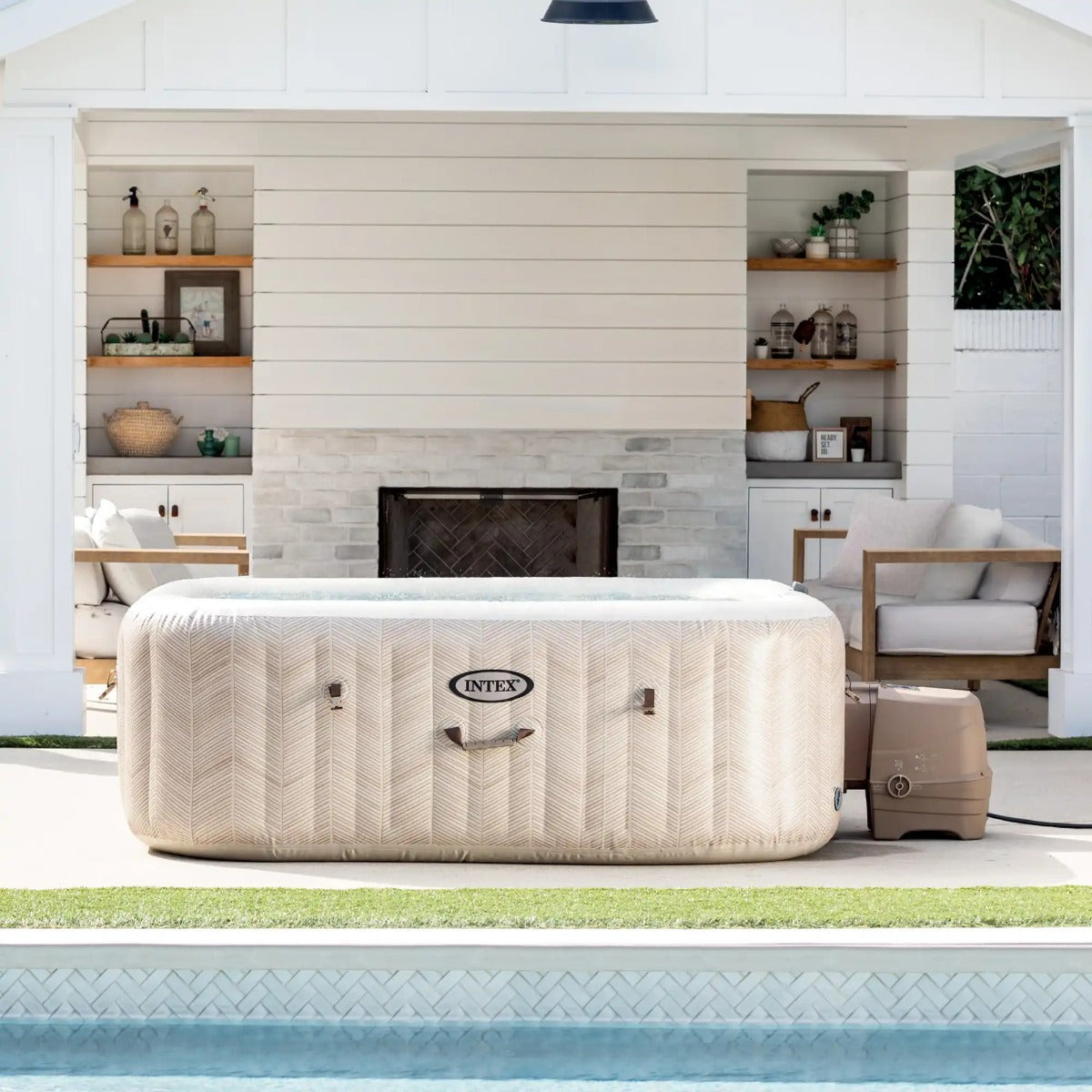 family inflatable jacuzzi
