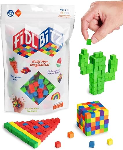 Buy FidlBitz Foam Building Blocks Stem Toy Deluxe Set (Sold Separately Subject To Availability) | Yallatoys.com