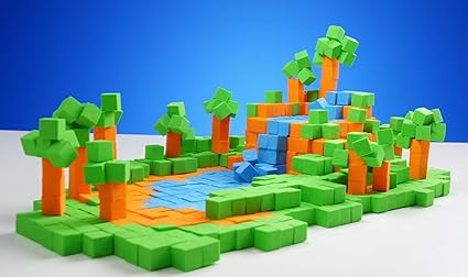 Buy FidlBitz Foam Building Blocks Stem Toy Deluxe Set (Sold Separately Subject To Availability) | Yallatoys.com