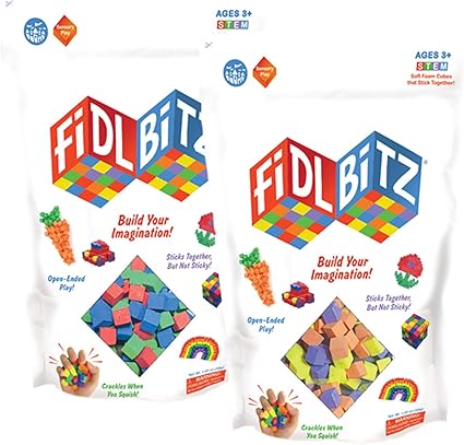 Buy FidlBitz Foam Building Blocks Stem Toy Deluxe Set (Sold Separately Subject To Availability) | Yallatoys.com
